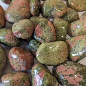 Unakite, Tumbled Stone, Individual